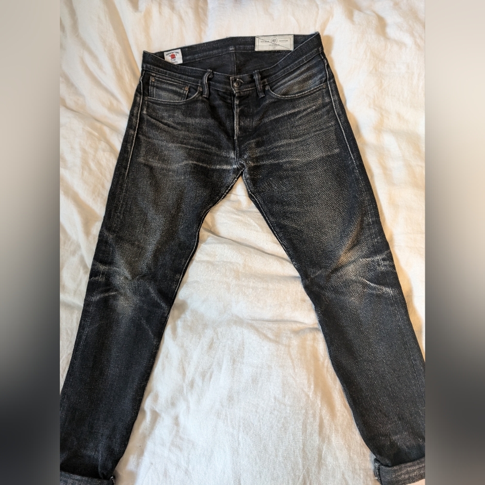 Rogue Territory Sk 17.5oz Cryptic Denim Size 31